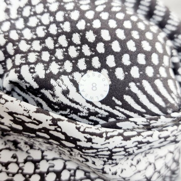 Lululemon Fast Free Size 8 Tight II Nulux Women’s 2 Gray Swerve Vapor Metal - Picture 3 of 12